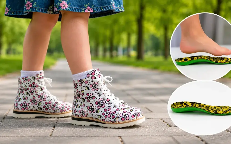 Încălțăminte ortopedică și talonete personalizate 3D — pantofi și ghete ortopedice pentru picior plat și hallux valgus, ARK București