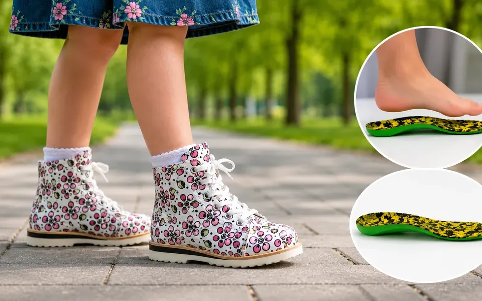 Încălțăminte ortopedică și talonete personalizate 3D — pantofi și ghete ortopedice pentru picior plat și hallux valgus, ARK București
